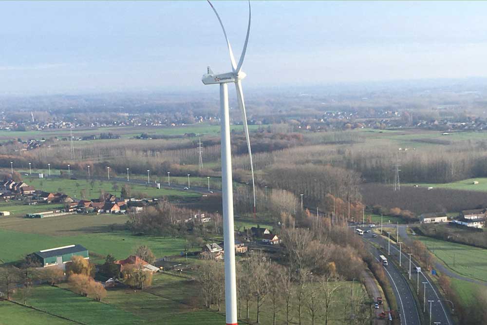 Lumiwind - De Belgische windturbines: Alken.